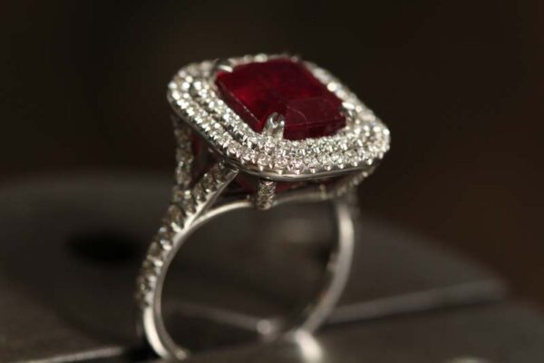 cocktail ruby ring