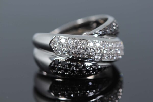 white diamond ring