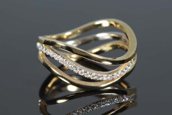 triple wave two tone ring