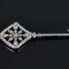 14K gold key pendant