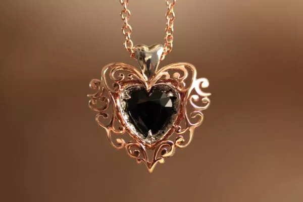 14k rose gold necklace