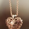 Filigree Design 14K Necklace