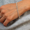 Diamond Tennis Bracelet 14K White Gold