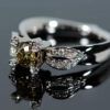 white gold diamond ring