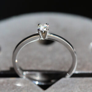 tiny diamond ring